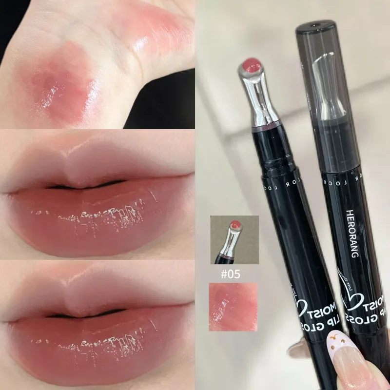 Brilho labial hidratante e brilhante, brilho de longa duração, cria lábios carnudos para o dia a dia — image 12
