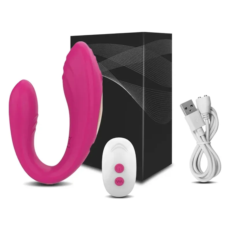 Afstandsbediening Vibrator Vrouwelijke U Type Vibrator Clitoris Stimuleren G-Spot Vagina Massage Vrouwelijke Masturbatie Speeltjes voor Vrouwen — image 10