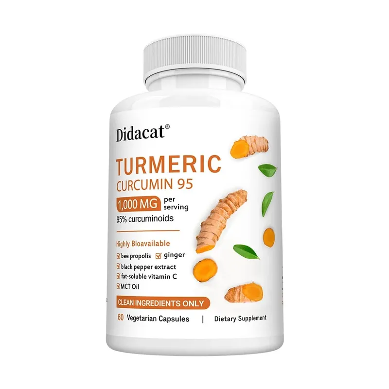 Turmeric Curcumin Supplement 1 000mg – 95% Curcuminoids with Black Pepper & Ginger Supports Joint & Antioxidant Health — image 8
