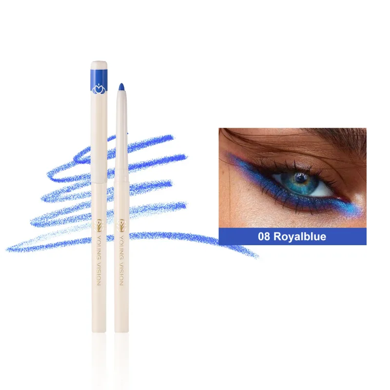 Silky Long Lasting Eye LinerดินสอBlade Tip Natural Matteไวน์อายไลเนอร์สีแดงง่ายต่อการสีและกันน้ำEye Make Upเครื่องสำอาง — image 14