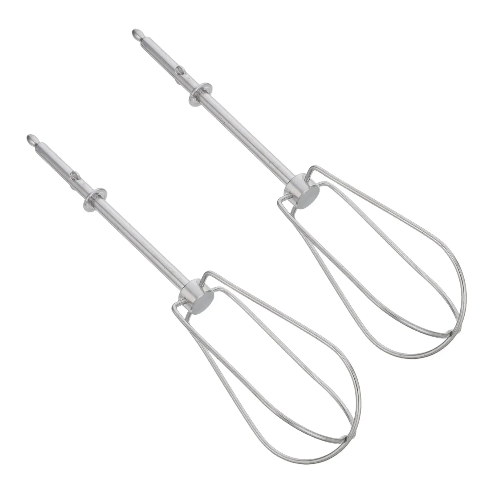 2-teiliger Edelstahl-Schneebesen-Ersatz für Handmixer – hocheffizienter Schneebesen-Aufsatz, leicht zu reinigende Schneebesen