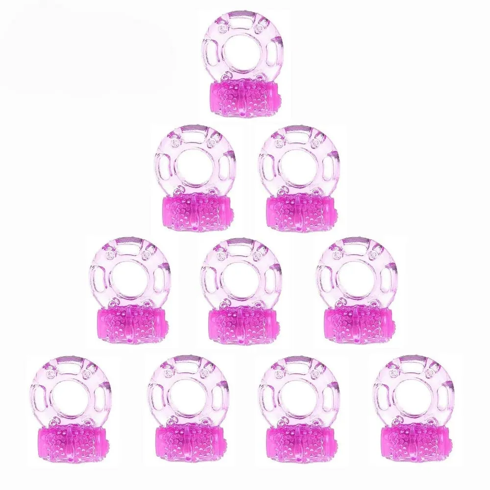 Wibrujący stymulator pierścienia penisa silny penis wyprostowany Cock Ring Cage wytrzymałość szkolenia zabawki erotyczne dla mężczyzn para — image 6