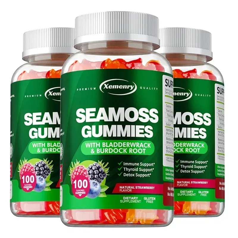 SEA MOSS Gummies - Supports Thyroid Skin Joint Health Gut Cleansing Antioxidant — image 11