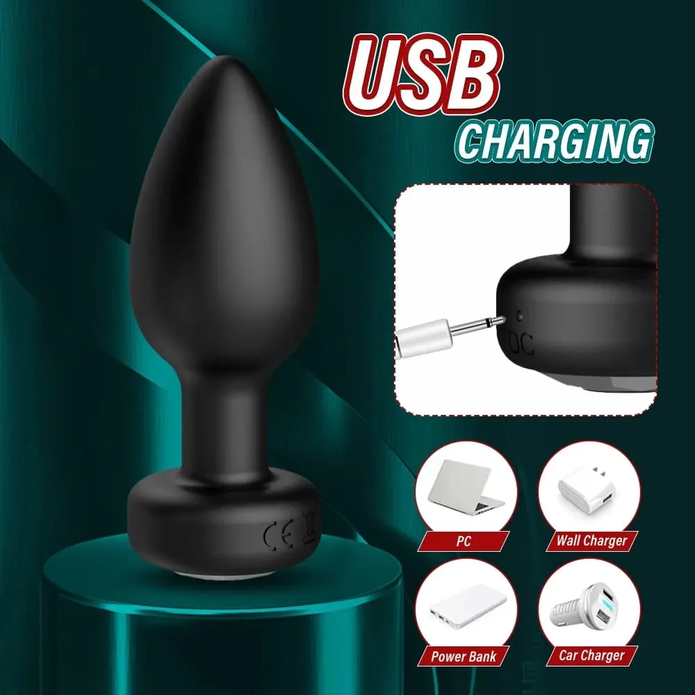 10 velocità Plug anale vibratore telecomando butt plug uomini massaggio prostatico masturbatore femminile giocattoli adulti del sesso per le donne uomini gay — image 4