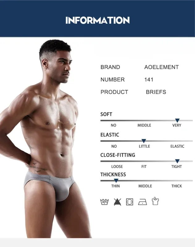 2 pezzi mutande da uomo in seta di ghiaccio traspirante sexy sottile U convesso trasparente un pezzo pantaloncini a triangolo a vita bassa testa — image 7