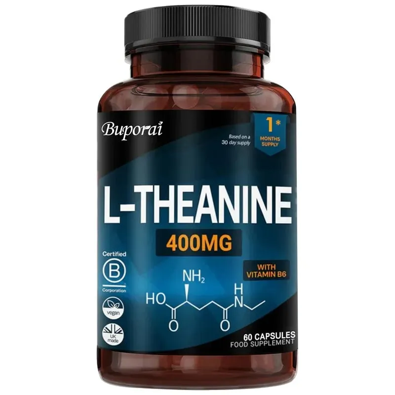 L-Theanine 400MG - Improve Mood and Reduce Anxiety Enhancing Concentration and Cognitive Function — image 10