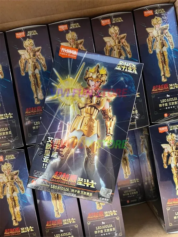 In Stock BLOKEES Saint Seiya CLASSIC CLASS Gold Saint Virgo Shaka Pisces Aphrodite Andromeda Cygnus EX Gold Assembled Model Toys — image 30
