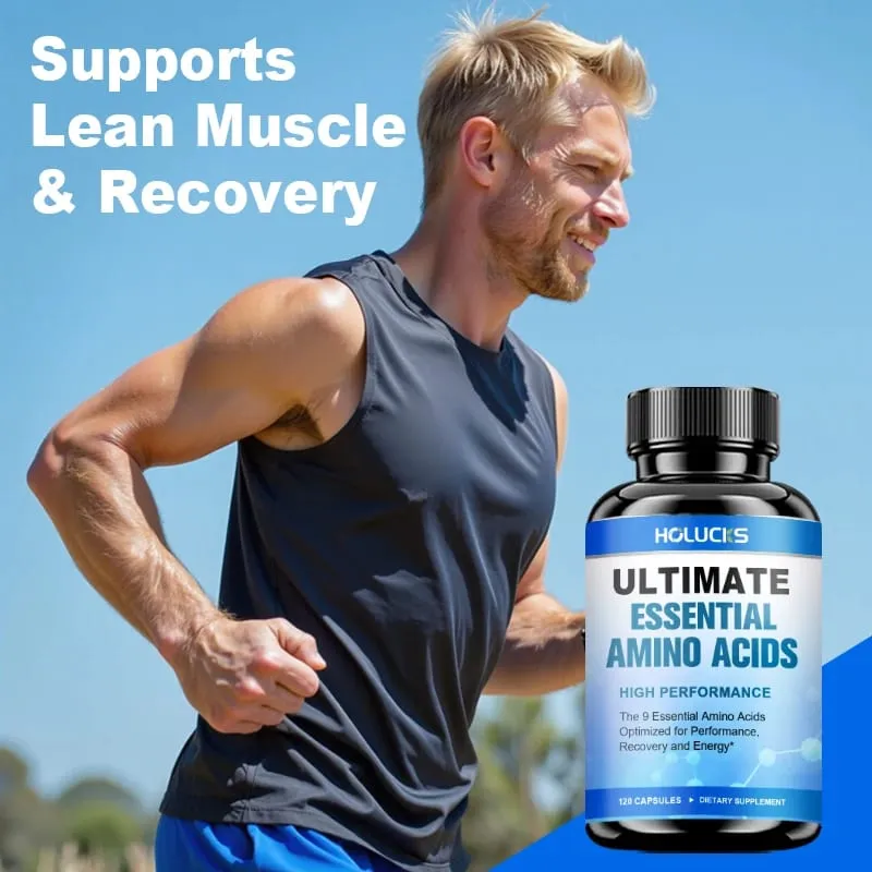 L'integratore di aminoacidi essenziali definitivo supporta il recupero della riparazione muscolare e aumenta l'energia per gli appassionati di palestra e fitness — image 4