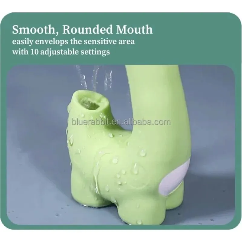 เครื่องสั่นไดโนเสาร์ขายส่ง Little Dino ดูดความร้อน Vibrating Clitoris Maasager น่ารักของเล่นเพศเร้าอารมณ์ — image 6