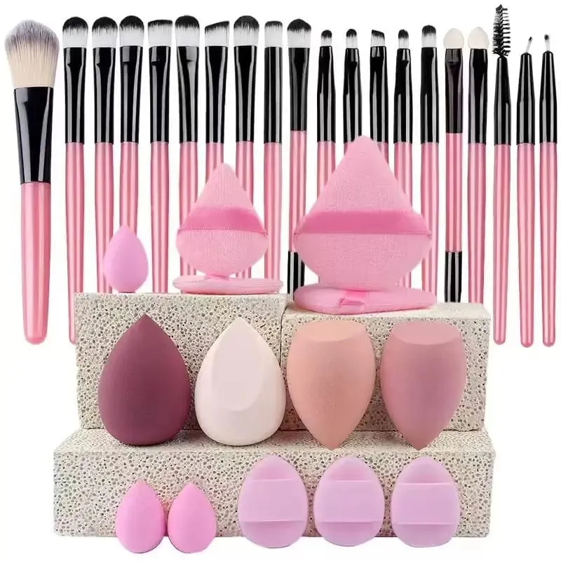 Make-up-Pinsel-Set, hochwertige synthetische Kabuki-Pinsel, Foundation, Concealer, Puder, Rouge, Blending, Gesicht, Lidschatten, Kosmetikpinsel, S — image 15