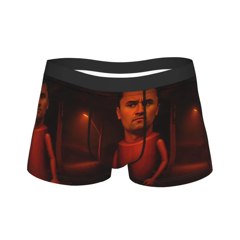 Charlie Kirk Meme Boxer Shorts Pouch Underwear High Quality Customs Shorts Briefs Novelty Men Panties Plus Size 2XL