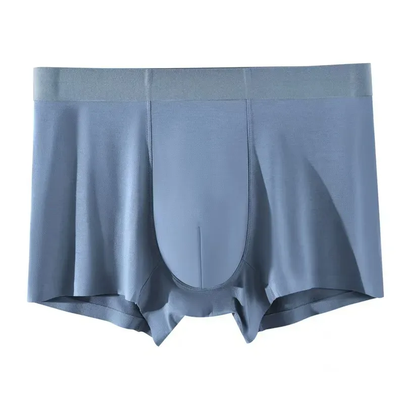 กางเกงในชายไม่มีรอยต่อ Modal-Feel กางเกงบ็อกเซอร์ชาย Breathable Antibiotic Crotch กางเกงขาสั้นผู้ชายผู้ชายชุดชั้นในกางเกงขาสั้น — image 25