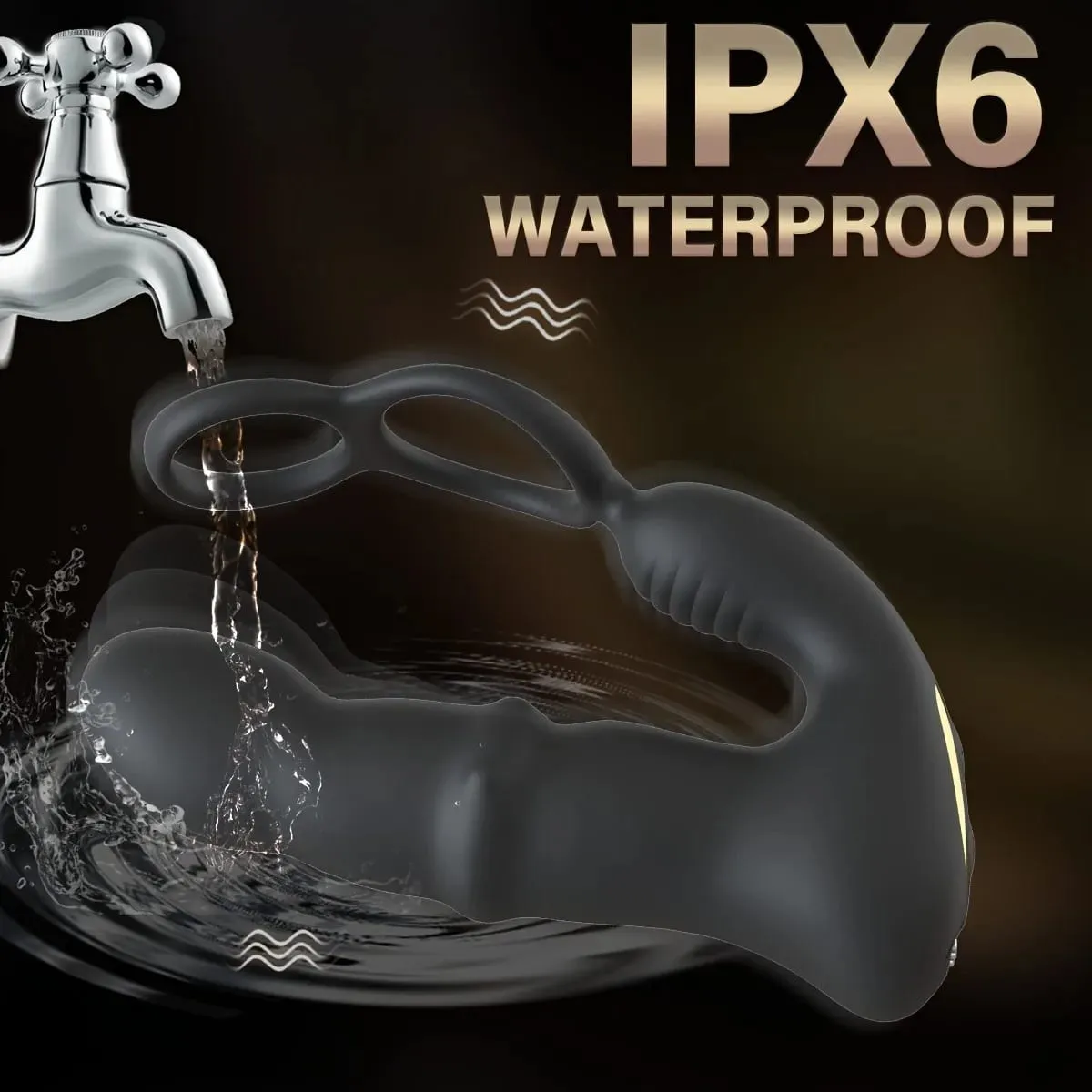Thrusting Prostate Massager Male Vibrator Cock ring Vibrating Butt Plug Prostater Delay Ejaculation Gay Sex Toys for Men Adults — image 4