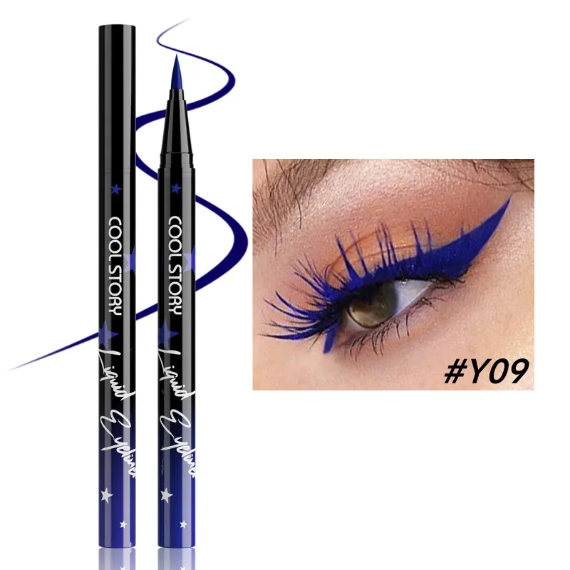 Rot, weiß, schwarz, wasserfester Eyeliner-Stift, untrafeiner flüssiger Eyeliner-Stift, schnell trocknend, langlebig, nicht verschmierend, Make-up-Kosmetik — image 9