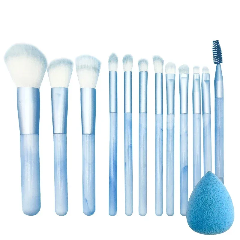 Ensemble de pinceaux de maquillage professionnels, 12 pièces, Premium, fond de teint synthétique, correcteur, poudre, fard à paupières, Blush, outils de beauté hygiéniques