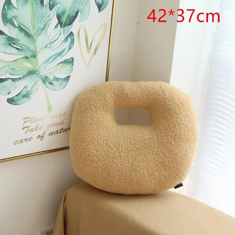 New Nordic Ball Solid Color Cushion Stuffed Flower Plush Pillow for Sofa Waist Office Cushion Kid Toy Gifts Home Decoration — image 16