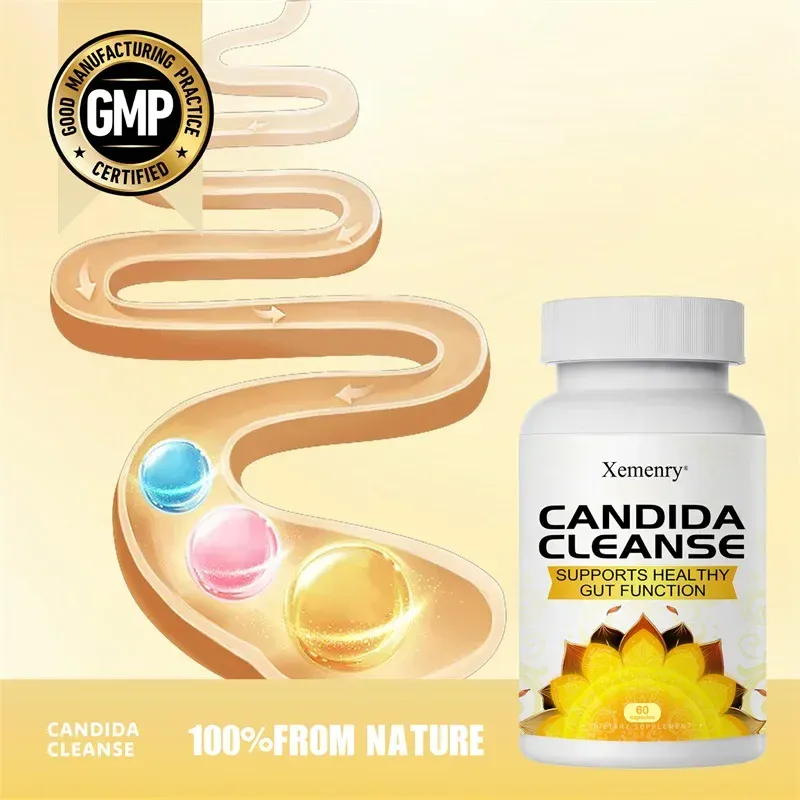 Candida Cleanse - Promotes Intestinal Health Detoxification Intestinal Cleansing Promote Digestion & Metabolism Immunity — image 4