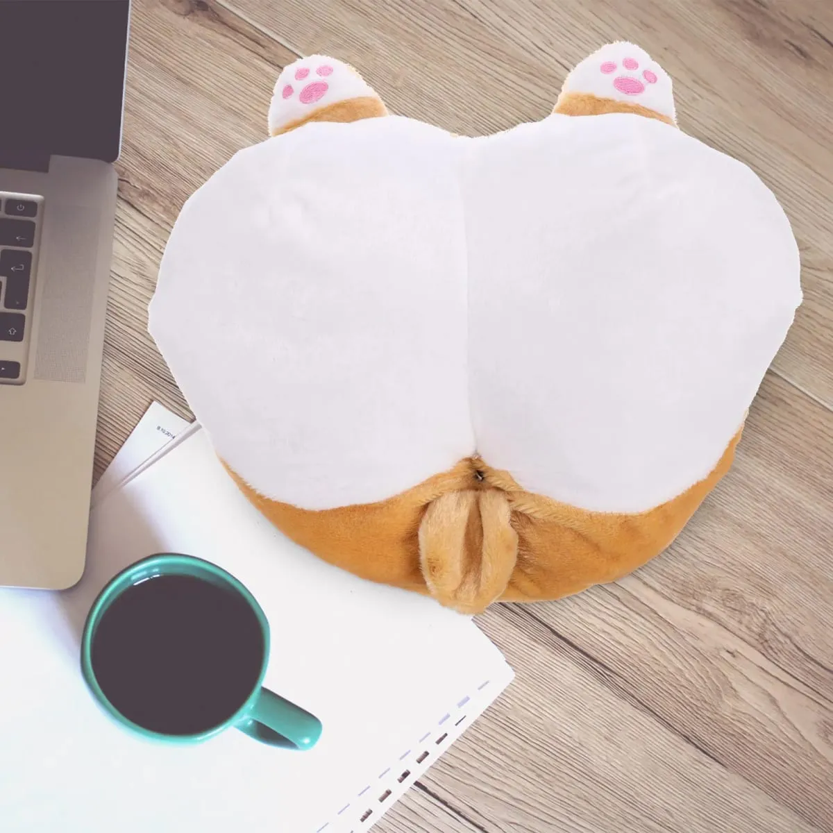 Adorable Dog Butt Cushion for Long Sitting Support Ergonomic Chair Pad for Office Workers Drivers Students Pregnant Women Travel — image 6