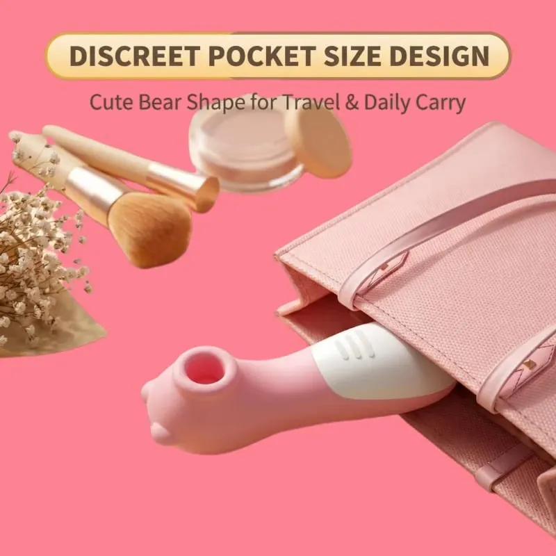 แบบพกพา Clitoral Sucking Vibrator เครื่องกระตุ้นสูญญากาศนวด 10 ความเร็วกันน้ำเพศของเล่นสำหรับผู้หญิง — image 3