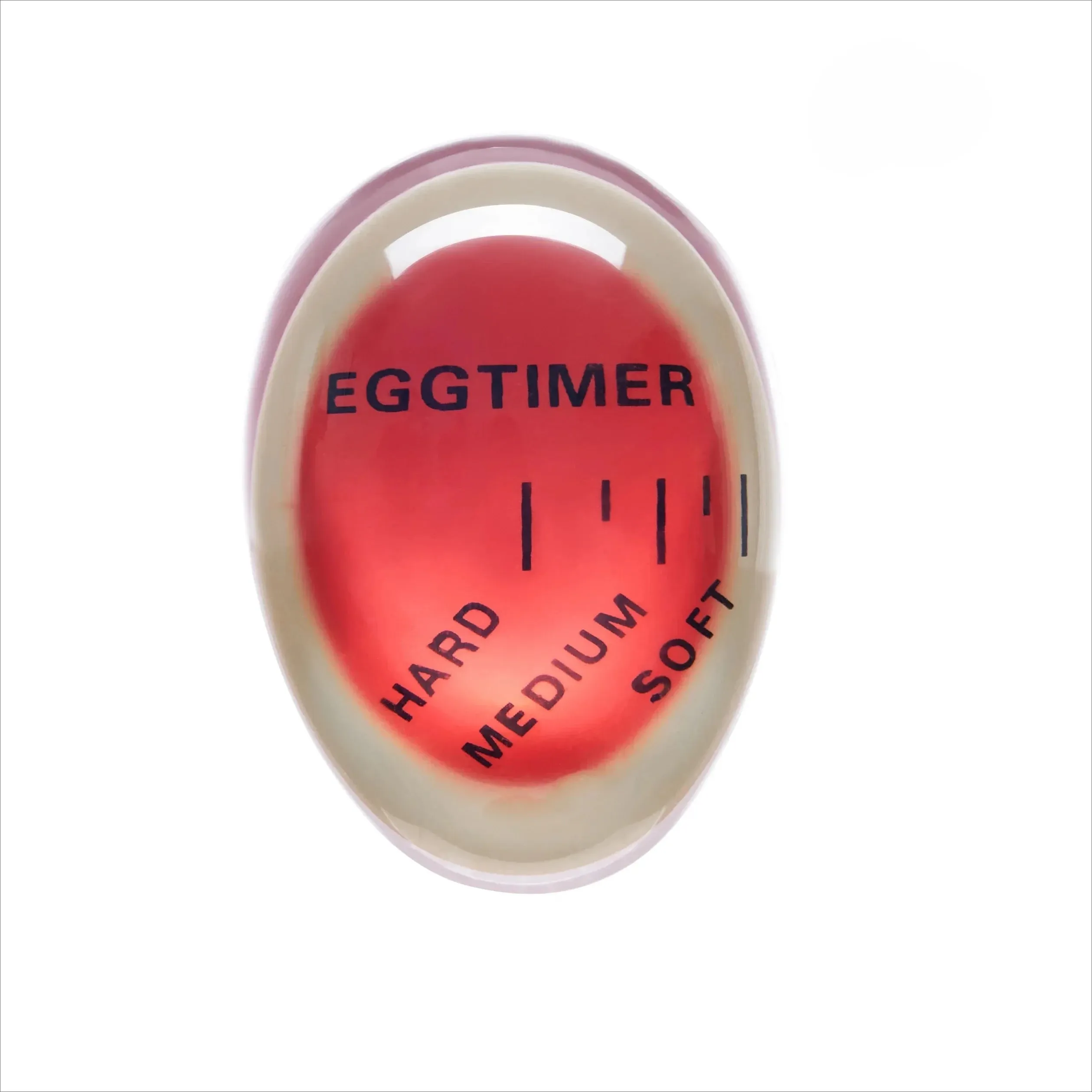 Mutfak için Yumurta Zamanlayıcı ve Çalar Saat - Mükemmel Yumuşak/Orta/Sert Haşlanmış Yumurta 3 Aşamalı Pişme Göstergeli Dekoratif Pişirme Aracı