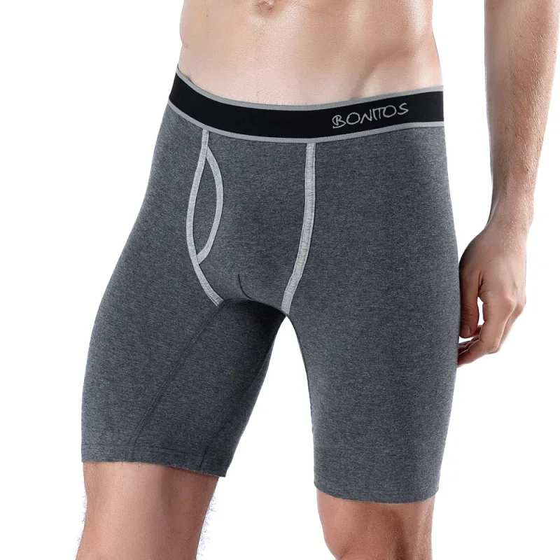 Seluar dalam Boxer Lelaki Panjang Seluar Dalam Boxer Lelaki Seluar Dalam Boxer Lelaki Kapas Seluar Dalam Boxer Kaki Panjang untuk Seluar Dalam Pouch Seksi Jenama — image 11