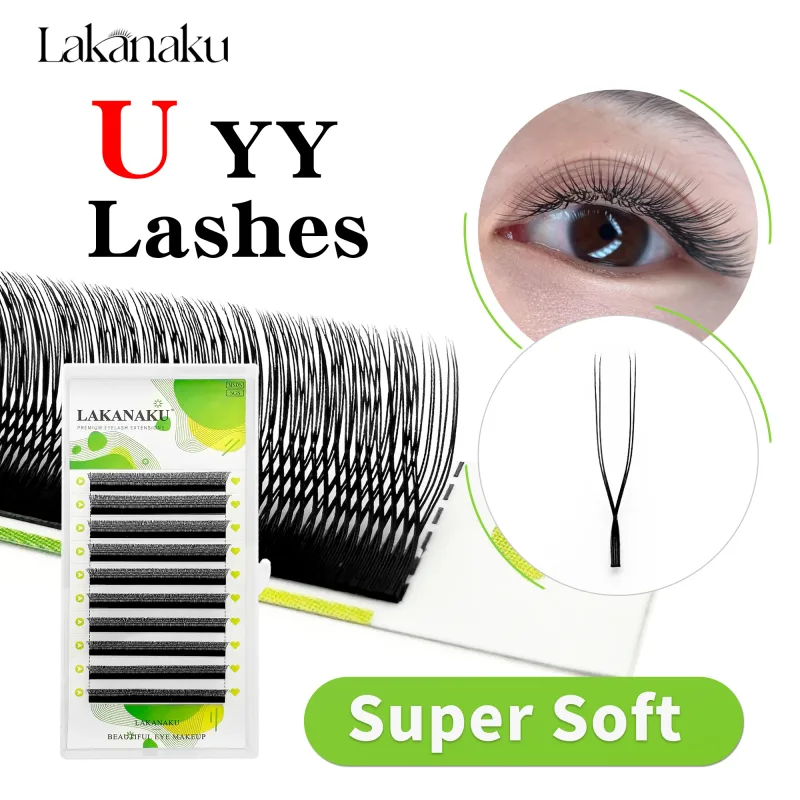 U YY Eyelashes U YY Lashes Eye Lashes Ultra Soft Premade Lash Extensions