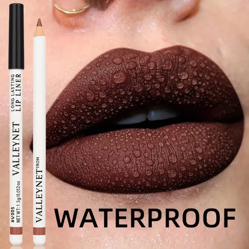 4 keping/set Kombo Bibir: 3 Keping Pelapik Bibir Matte + 1 Minyak Bibir Matte Kalis Air Baldu Tahan Lama Sesuai untuk Solekan Setiap Hari — image 3