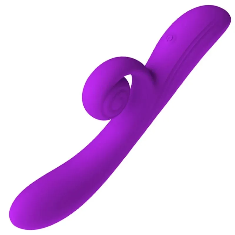 Vibratore a lumaca Punto G Penetrazione del dildo Lumaca flessibile per stimolazione perfetta del clitoride 10 modalità Piacere Giocattolo del sesso per Womanz