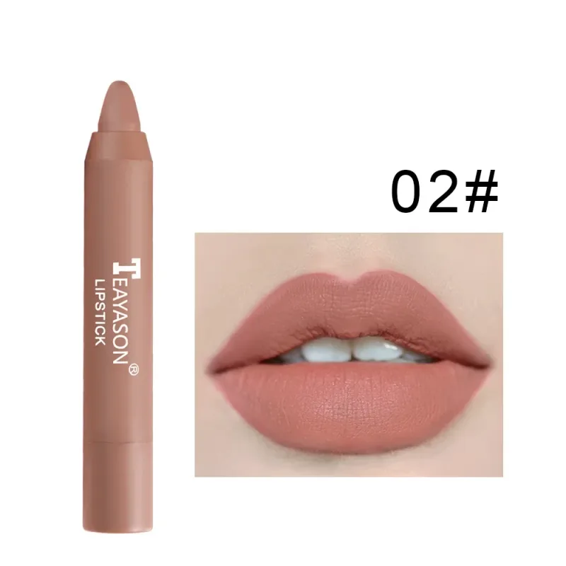 12 Colors Velvet Matte Lipsticks Pencil Waterproof Long Lasting Sexy Red Lip Stick on-Stick Cup Makeup Lip Tint Pen Cosmetic — image 15