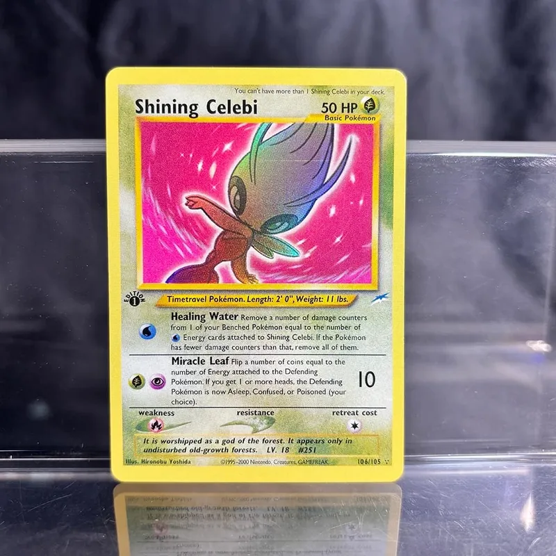 Holografische PKM-Einzelkarten, Charizard EX, Pikachu, 1. Auflage, Neo Mewtu, PTCG-Ersatzkarten, Sammlung, Kampfkarten, Spielzeug, Geschenke — image 19