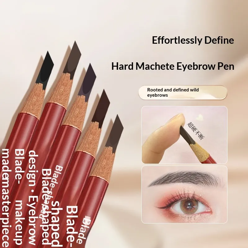 Precision Hard Core øjenbrynsblyant - Skaber naturlige vilde bryn med Microblading-effekt Vandtæt og langtidsholdbar — image 2