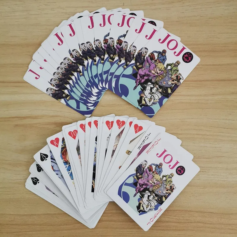 คอสเพลย์กระดานการ์ดเกม Joseph Joestar Kujo Jotaro Josuke ปกแข็งโป๊กเกอร์ของเล่นของขวัญกล่อง — image 5