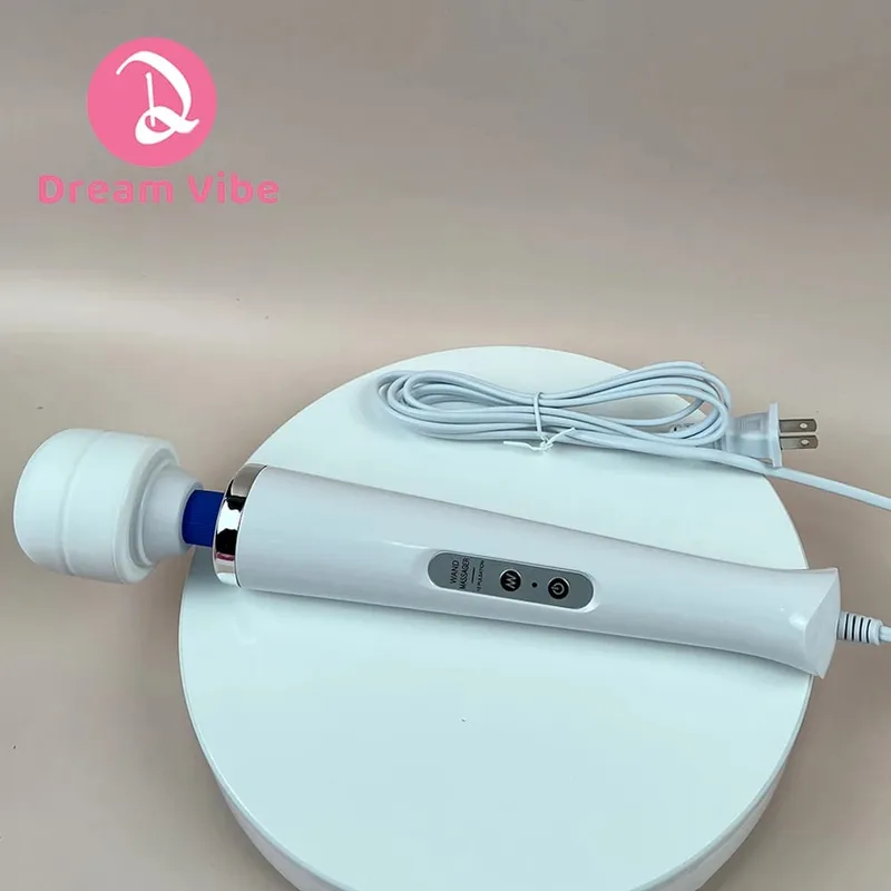 Mega Wand AC-aangedreven Supersterke vibrator Bekabeld Bedraad Krachtige draagbare wandstimulator Seksspeeltje Sportherstel Spierpijn — image 8