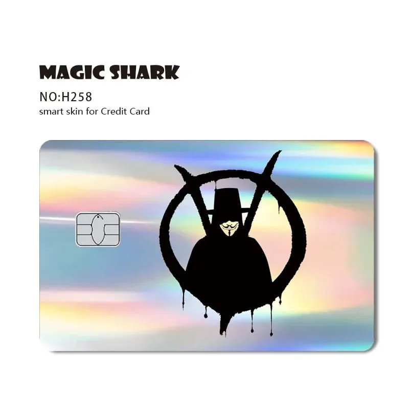 2026 New Cute Holographic Mouse Cat No Fade Laser Reflective Front Skin Cover Skin Sticker for Credit Card Debit Bank Card — image 8