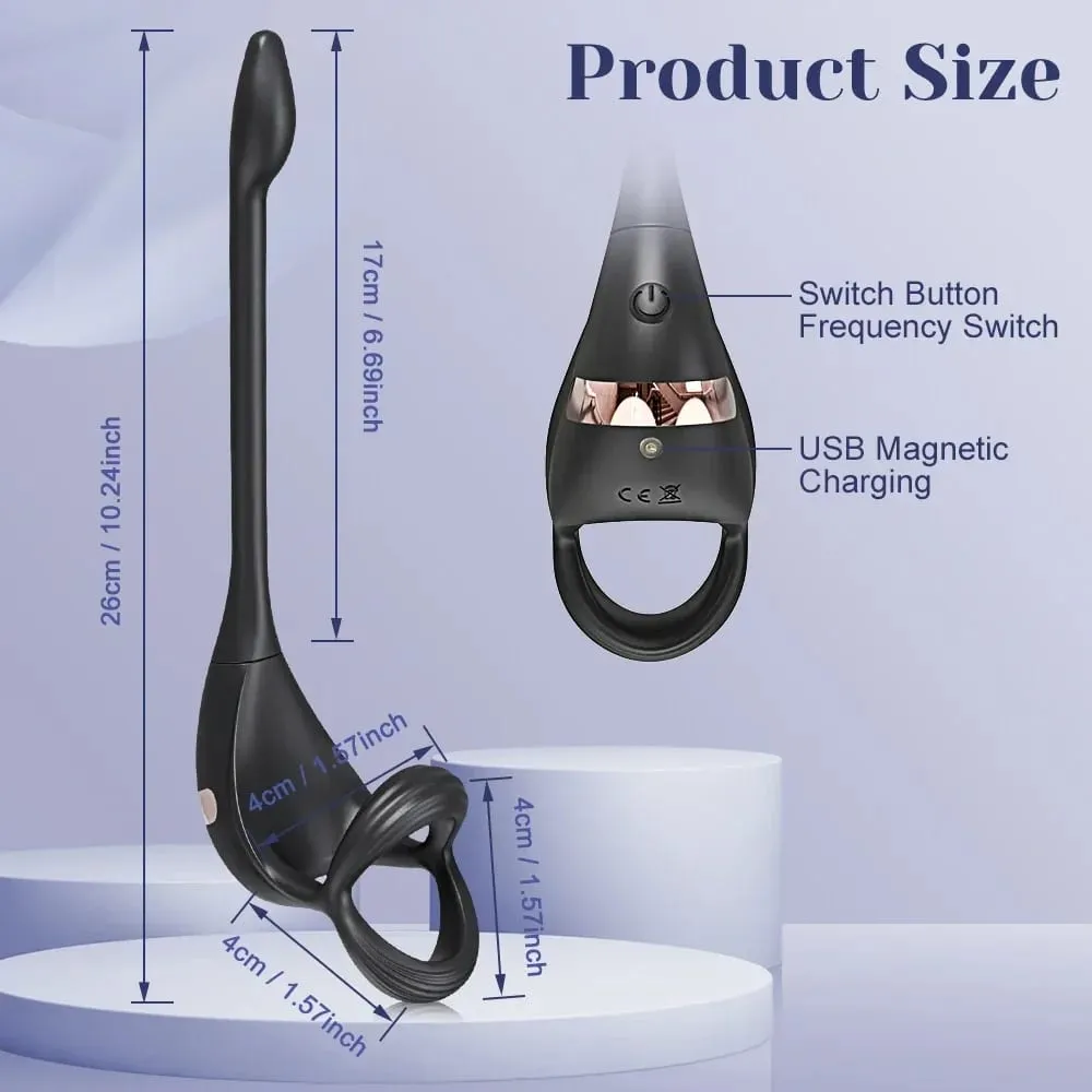 APP Kontrol Butt Plug Cock Ring Vibrerende Prostata Massager til Mænd Begynder Anal Vibrator Anal Plug til Gay Sex Legetøj til Mænd 18+ — image 4