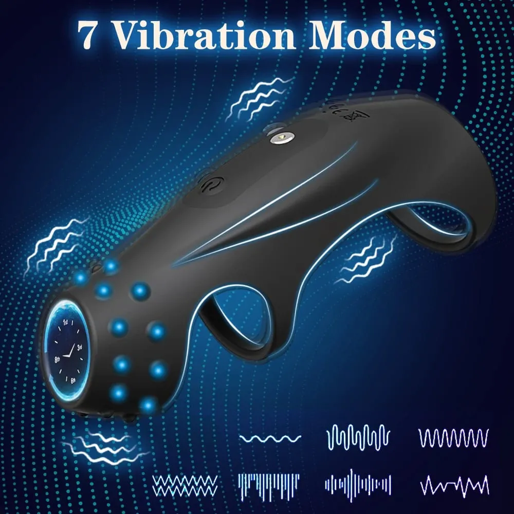 Vibrierende Penishülle, Penisring, Penis-Extender für G-Punkt, Klitoris, Vibrator, Stimulation, erwachsenes Sexspielzeug für Männer, Verzögerung der Ejakulation — image 3