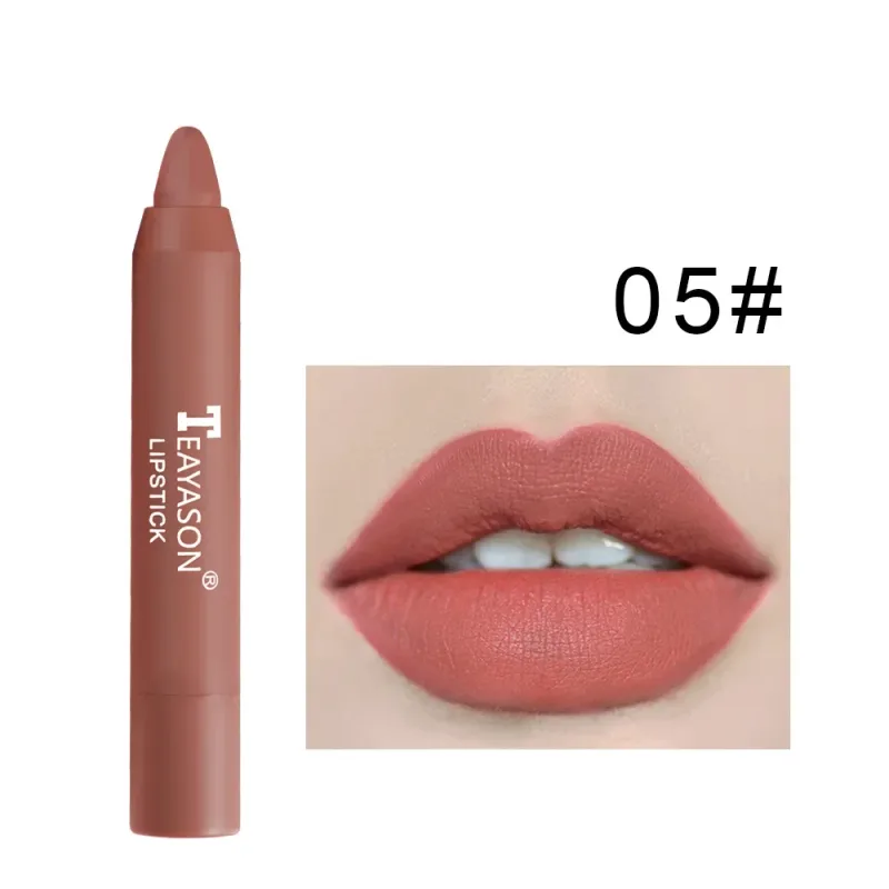 12 Colors Velvet Matte Lipsticks Pencil Waterproof Long Lasting Sexy Red Lip Stick on-Stick Cup Makeup Lip Tint Pen Cosmetic — image 16
