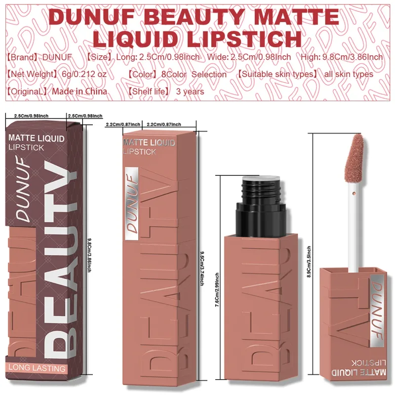 Rossetto lucidalabbra Facile da colorare Impermeabile Facile da colorare Resistente al sudore Antiaderente per tazze Y2K Moda fantasia Adatto per Natale — image 5
