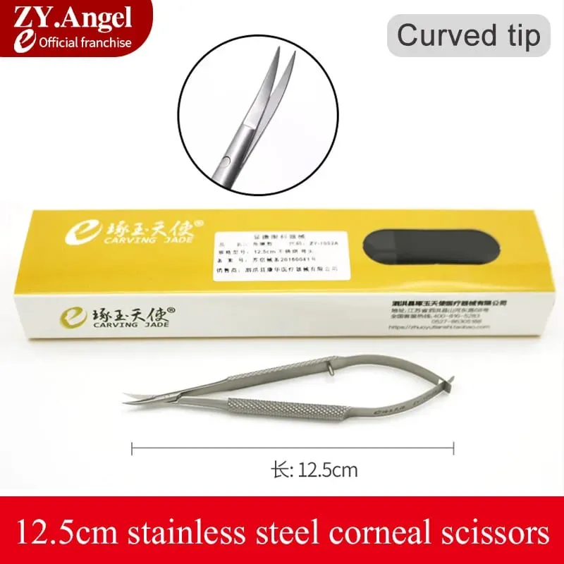 Ophthalmic Microsurgery Instruments Scissors Needle Holders Tweezers Stainless Steel 4/6/8 Piece Set Of Ophthalmic Surgical Tool — image 8