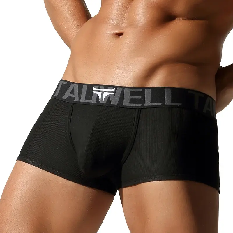 Erkek İç Giyim, Yüksek Kaliteli Boxer Şort, Düz Renk, Yüksek Elastikiyet, Slim Fit, Nefes Alabilir