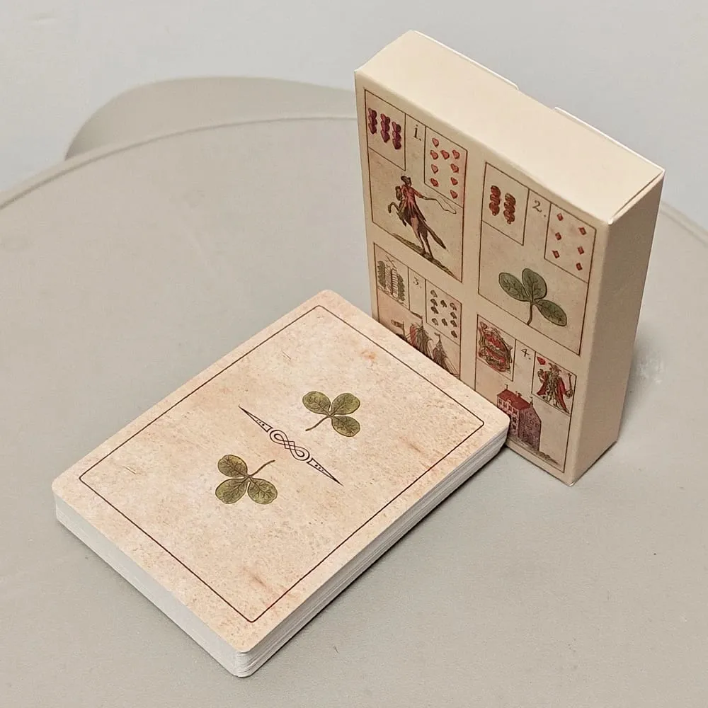 Ensemble de 36 cartes de divination 9x6cm, cartes Oracle Ur-Lenormand (le jeu de l'espoir), jeu de Divination Vintage du XVIIIe siècle — image 4