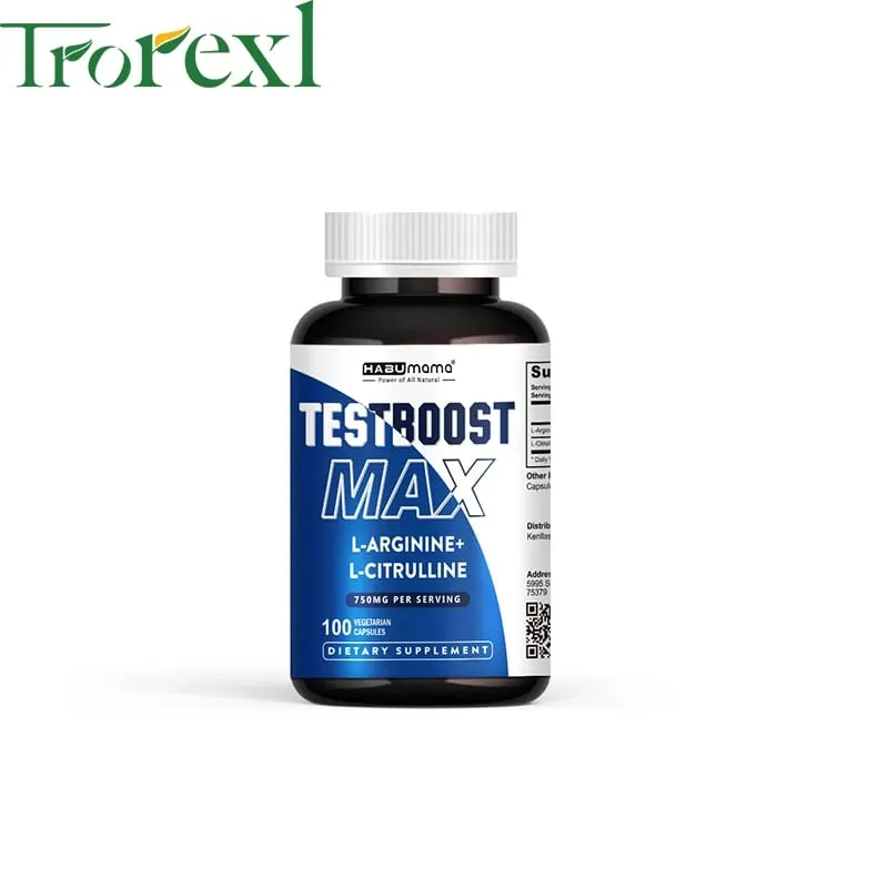 Men Enhancing Supplement L-Arginine L-Citrulline Complex Supports Physical Performance & Confidence Lasting Results