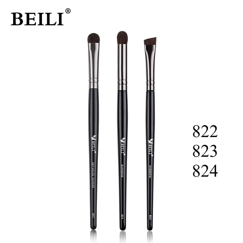 Mắt Lông Mềm Phấn Mắt Bộ 9 Món Trang Điểm Mắt Smudge Undercover Eyeliner Blade Chi Tiết Mắt Cọ Trang Điểm Nhỏ — image 9