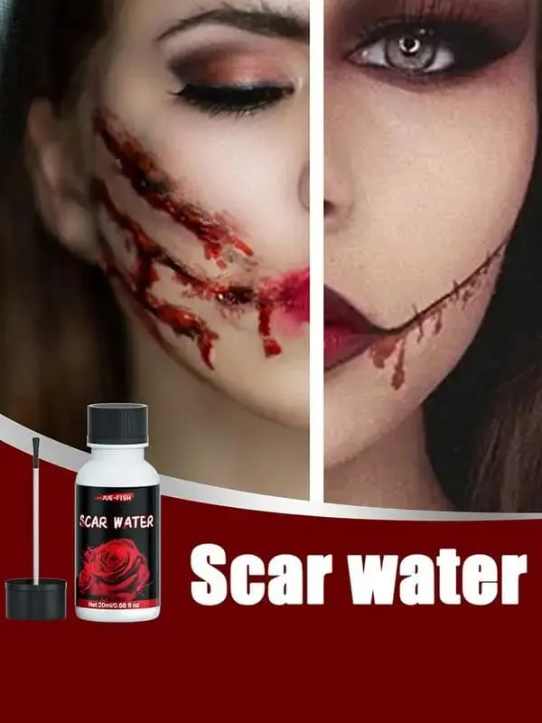Halloween Particular Effects Fake Scar Wound Makeup Kit Bag | Halloween Horror Cosplay Skin Wax Plasma Scar Paint Makeup Tool — image 6