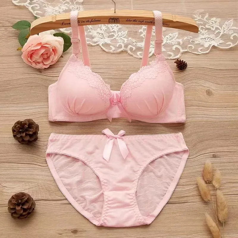 6 ชุด Push Up Bra ชุดเบาะ Intimates Lace Thongs ชุดชั้นในสตรีชุดชั้นในหญิงชุดชั้นใน Bra ชุด — image 7