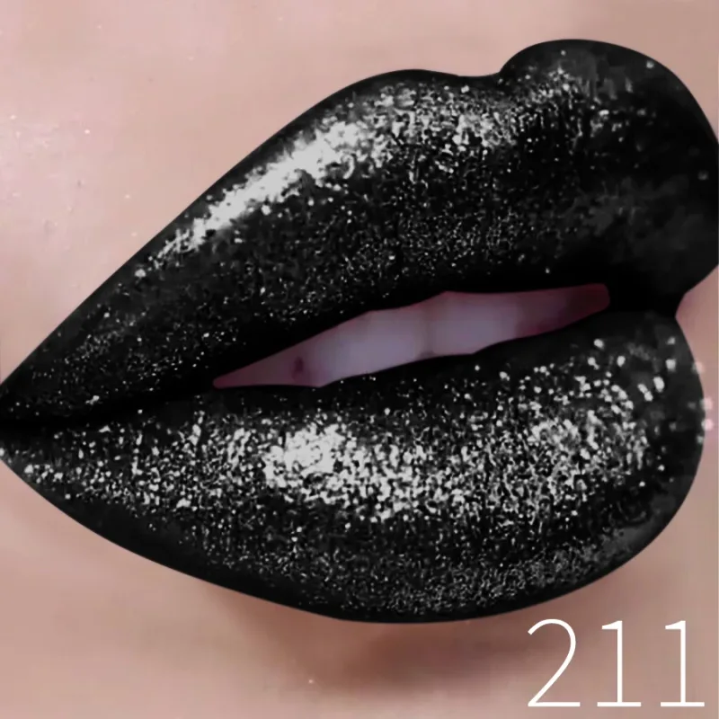 Rouge à lèvres liquide métallique imperméable, brillant à paillettes, longue durée, perle brillante, haute pigmentation, teinte, cadeaux de maquillage coréen, 1 pièce — image 12