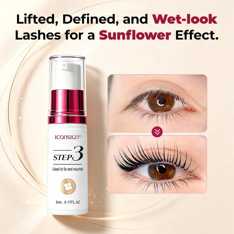 Sistem Mengangkat Bulu Mata Pantas Tanpa gam Korea Camellia Bulu Mata Laminasi Kening Mengangkat Perm Makeup Kosmetik Kit Penuh — image 3