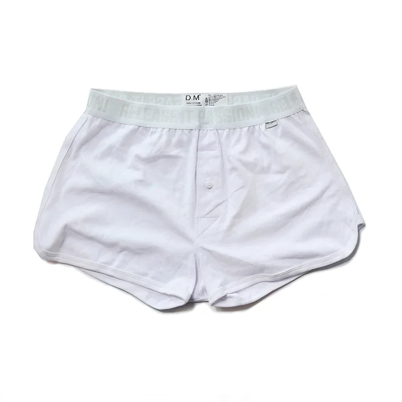 Intimo Uomo Mutandine Pantaloncini Uomo Intimo Cotone Boxer Tinta unita Cuecas Masculinas Home Boxers Pantaloncini Ropa Interni Hombre — image 31