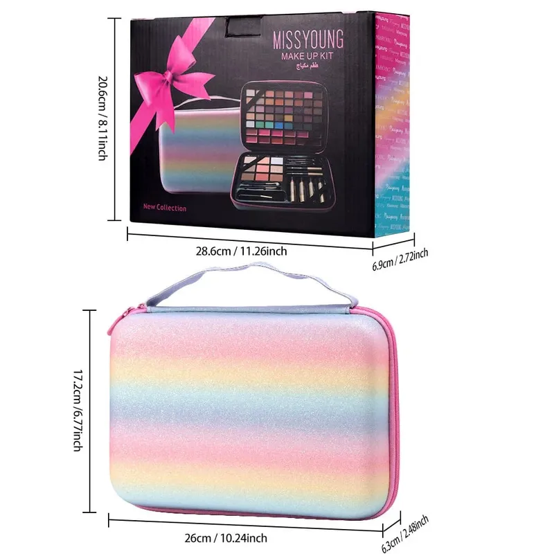 Multifunktionale All-in-One-Make-up-Palette, Rouge, Lidschatten, Lipgloss, Textmarker, Lippenstift, langlebig, tragbar, tägliche Kosmetik — image 6