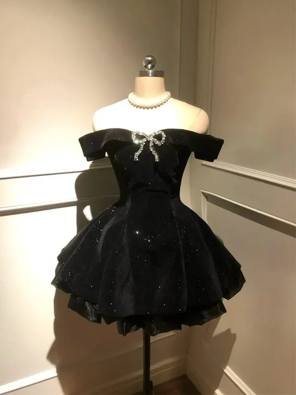 Sommer Neue Vintage Elegante Frau Kleid Liebsten Bogen Patchwork Hohe Taille Puffy Mini Kleid Weibliche Französisch Chic Sexy Outfits 2025 — image 8